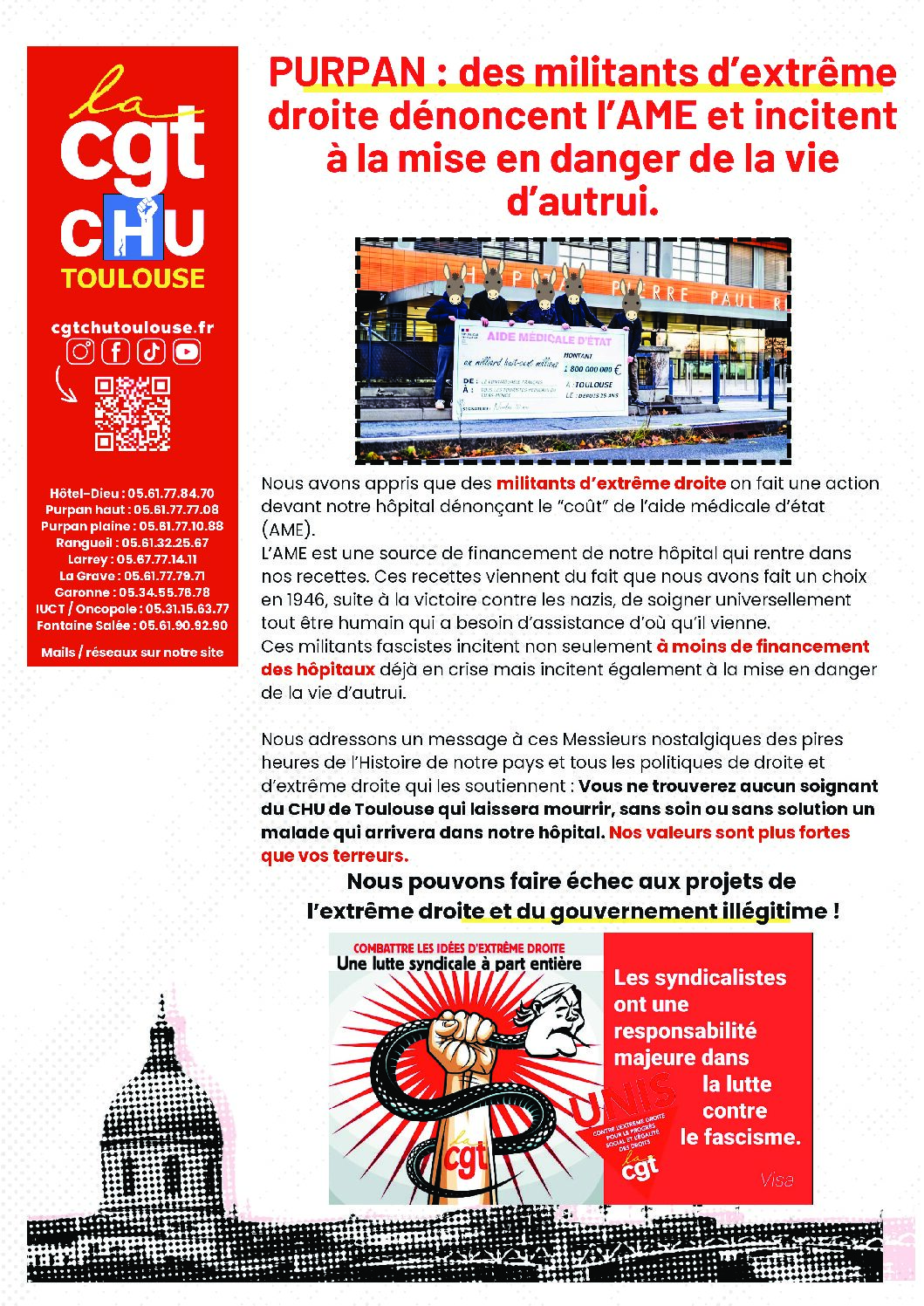 L&rsquo;AME est une source de financement de l&rsquo;Hôpital !